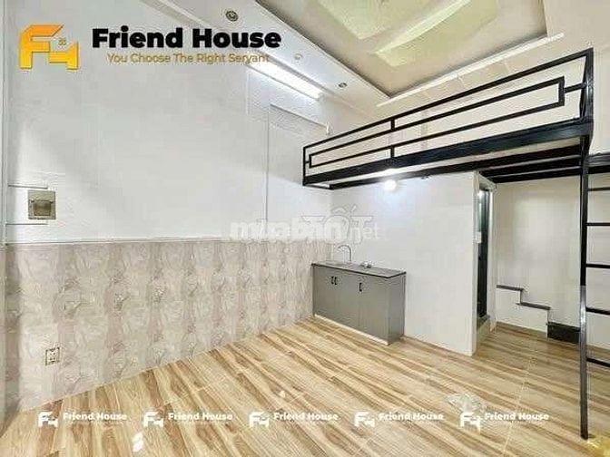 Phòng trọ Có Gác rộng rãi ngay Quang Trung