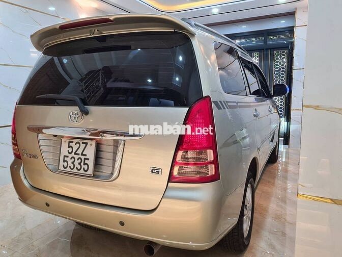 TOYOTA INNOVA G 2006 SỐ SÀN ZIN NHIỀU, KHÔNG DV