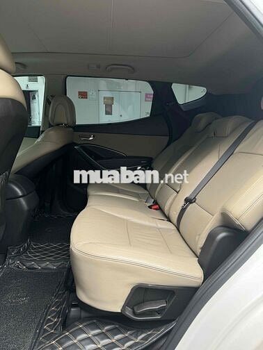 Hyundai SantaFe 2018 2.2L 4WD Đặc Biệt Trắng Kem