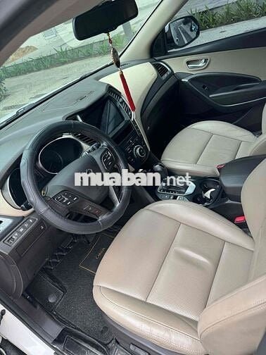 Hyundai SantaFe 2018 2.2L 4WD Đặc Biệt Trắng Kem