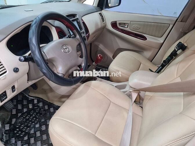 TOYOTA INNOVA G 2006 SỐ SÀN ZIN NHIỀU, KHÔNG DV