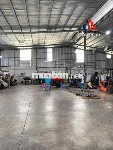 Cho Thuê Xưởng Hóc Môn 1.400m có PCCC, KO CẤM TẢI