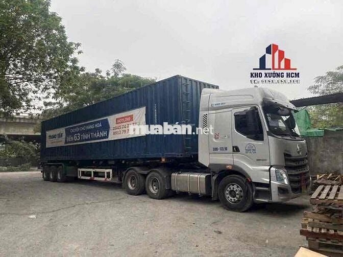 Cho Thuê Xưởng Hóc Môn 1.300m có 2 văn phòng, PCCC