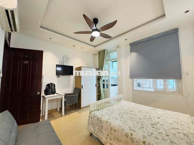CHO THUÊ CĂN HỘ BAN CÔNG TÁCH BẾP- FULL NỘI THẤT NGAY TRUNG TÂM QUẬN 1