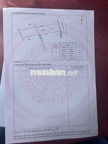 bán đắt thổ cư mặt tiền đường 438
