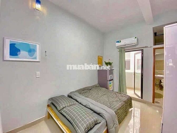 CĂN HỘ 1PN_THANG MÁY_BAN CÔNG_TÁCH BẾP_SIÊU RỘNG