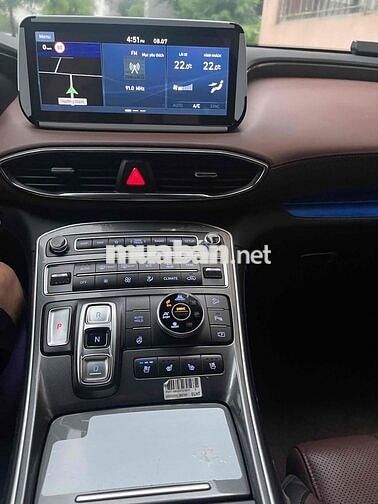 Hyundai Santafe 2023 2.2D dầu cao cấp Đen 23000 km