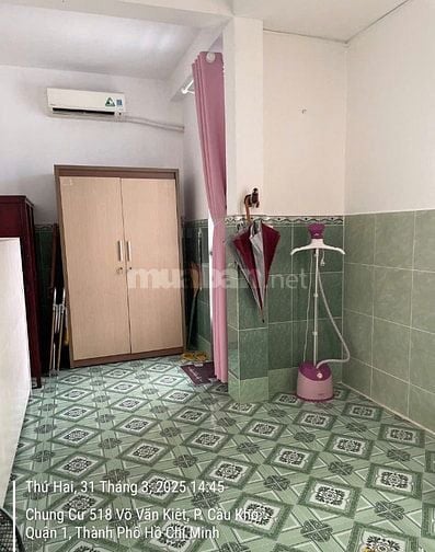 Cho thuê căn hộ CC 518 Võ Văn Kiệt, Quận 1. 