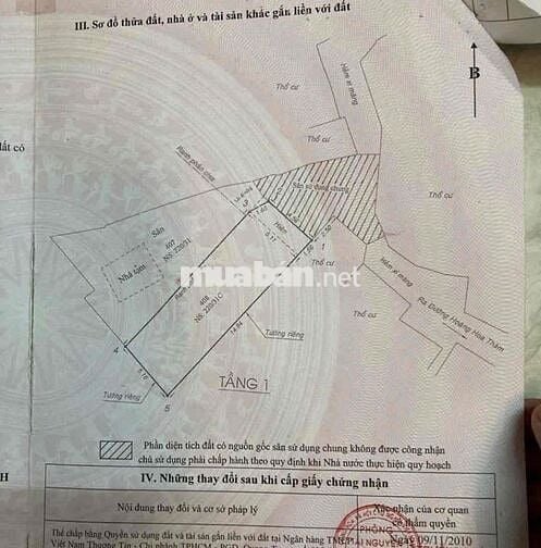 Chính chủ bán đất hẻm ở Bình Thạnh, mua đất tặng nhà