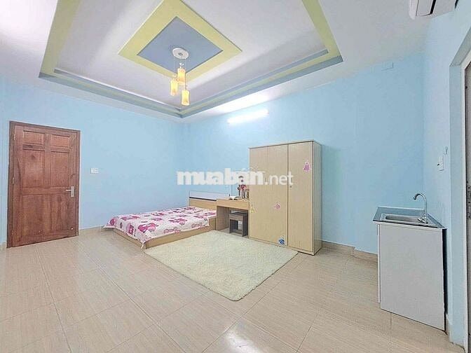 PHÒNG STUDIO RỘNG SẴN NỘI THẤT GIÁ RẺ GẦN NGÃ TƯ GÒ MÂY