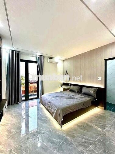 NHÀ 5x20 (SÂN 2 XE HƠI )FULL NỘI THẤT ĐƯỜNG 7M
