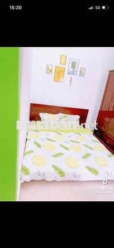 P 4800  Tại 430/17 CMT8   ĐT 30m có 2 Cửa Sổ Thoáng mát. Ful nội Thất