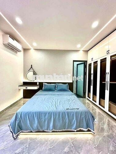 NHÀ 5x20 (SÂN 2 XE HƠI )FULL NỘI THẤT ĐƯỜNG 7M