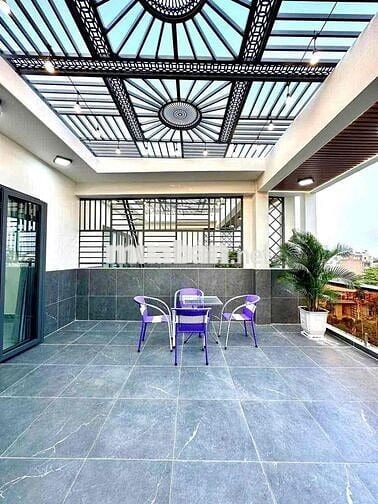 NHÀ 5x20 (SÂN 2 XE HƠI )FULL NỘI THẤT ĐƯỜNG 7M