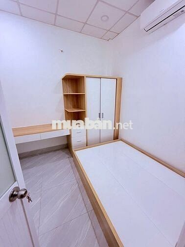 Nhà 1 lầu, mới đẹp, 4m x 12m, 2PN, 2WC, FULL nội thất,hẻm 3m Hậu Giang