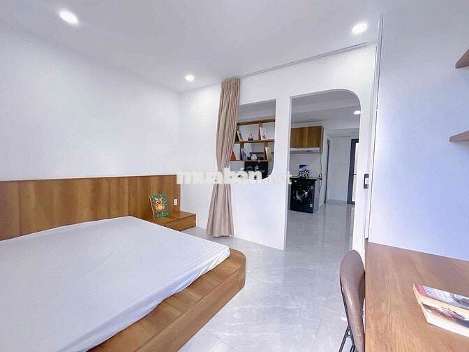 CĂN HỘ 1PHÒNG NGỦ, TÁCH BẾP, MÁY GIẶT RIÊNG BAN CÔNG NGAY CẦU VƯỢT 3/2