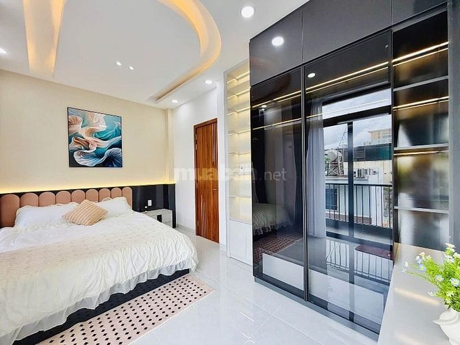 ⭐️Nhà 4 Lầu tuyệt đẹp Cao cấp góc 2 mặt hẻm xe hơi Nguyễn Văn Lượng, P
