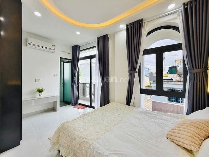 ⭐️Nhà 4 Lầu tuyệt đẹp Cao cấp góc 2 mặt hẻm xe hơi Nguyễn Văn Lượng, P