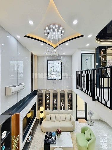 ⭐️Nhà 4 Lầu tuyệt đẹp Cao cấp góc 2 mặt hẻm xe hơi Nguyễn Văn Lượng, P