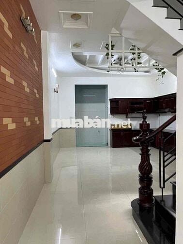 cho thuê nhà gò vấp nhà 1 tr 2 lầu sân thượng hẻm thông xe hơi