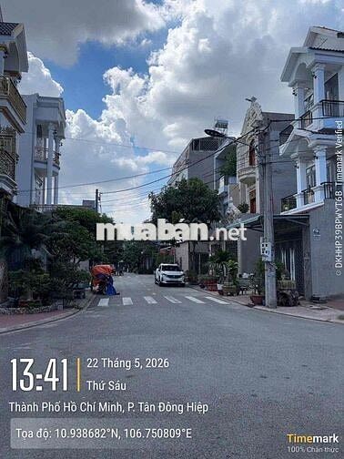 Ngân hàng thanh lý: Đất Lô Gốc 02 Mặt Tiền, KDC Lê Phong, Dĩ An