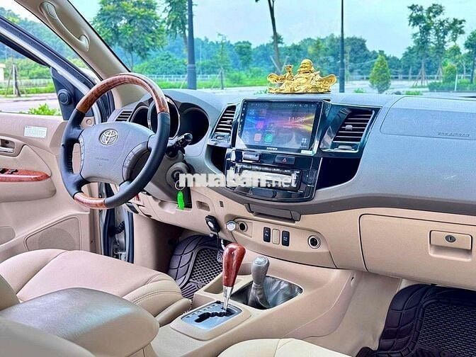 Toyota Fortuner 2009 2 cầu Số tự động Bạc