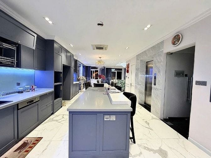 Biệt Thự Siêu Đẹp Phú Nhuận, 8m x 18m, Hầm 5 Tầng, Thang Máy. 