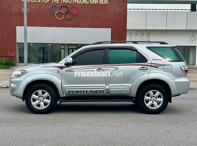 Toyota Fortuner 2009 2 cầu Số tự động Bạc