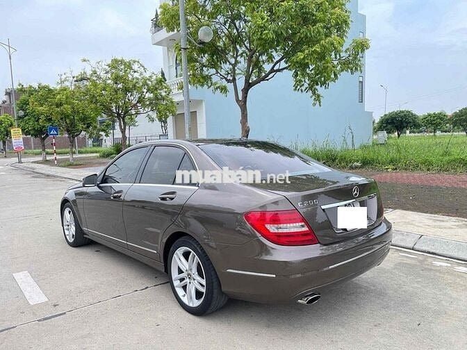 Mercedes C200 2014 1.8 CGI Nâu