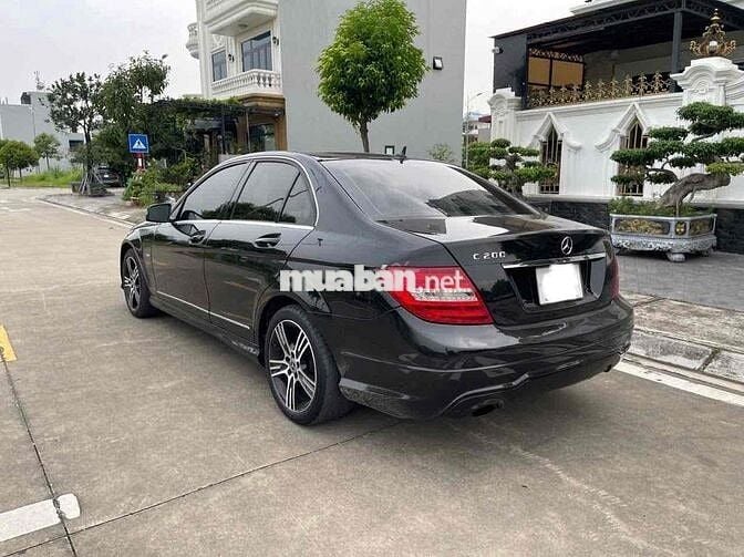 Mercedes C200 2014 Đen Xăng 1.8 CGI