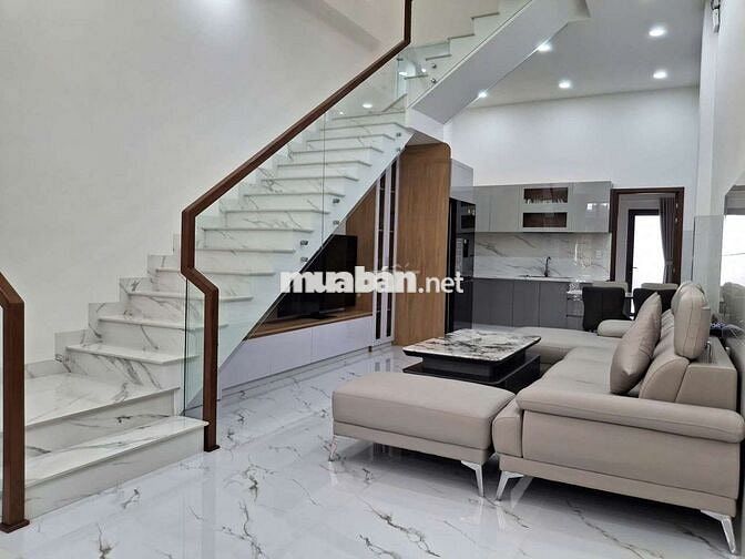 NHÀ PHỐ XÂY MỚI HẺM 1886 HUỲNH TẤN PHÁT, THỊ TRẤN NHÀ BÈ