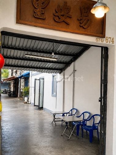 Bán nhà 2 mặt tiền 672 Nguyễn Trãi Q5 P11 TP.HCM kinh doanh sầm uất