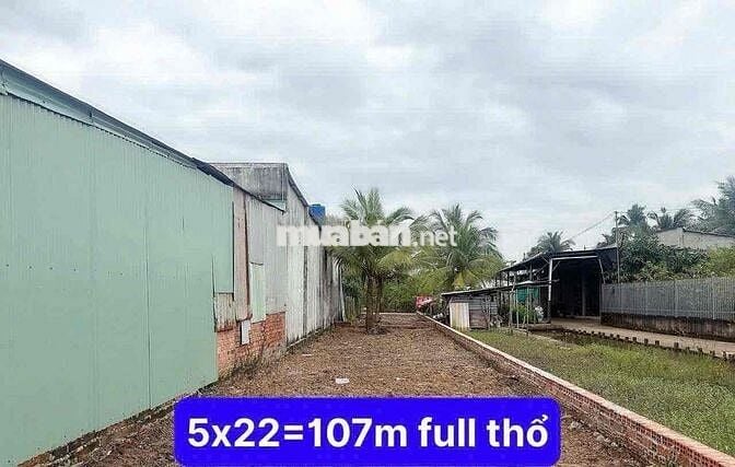 PHÚ HỘI ĐƯỜNG XE HƠI , 107 M FULL THỔ CHỈ 1T450 ĐƯỜNG LÝ THÁI TỔ
