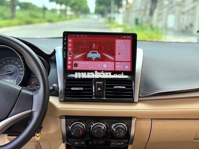 Toyota Vios E CVT 2016 Vàng Cát 100000 km