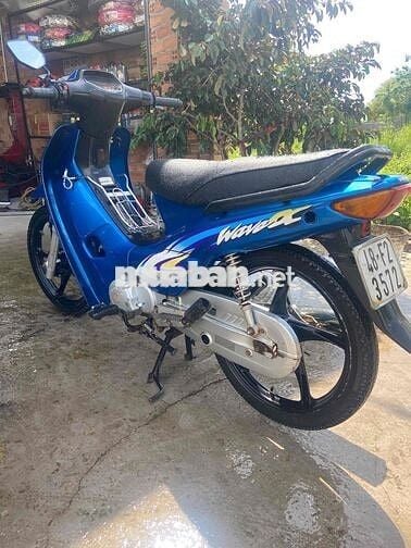 Honda Wave 2003 Chữ Cong Lốc Trắng Xe Khá Chạy nhe