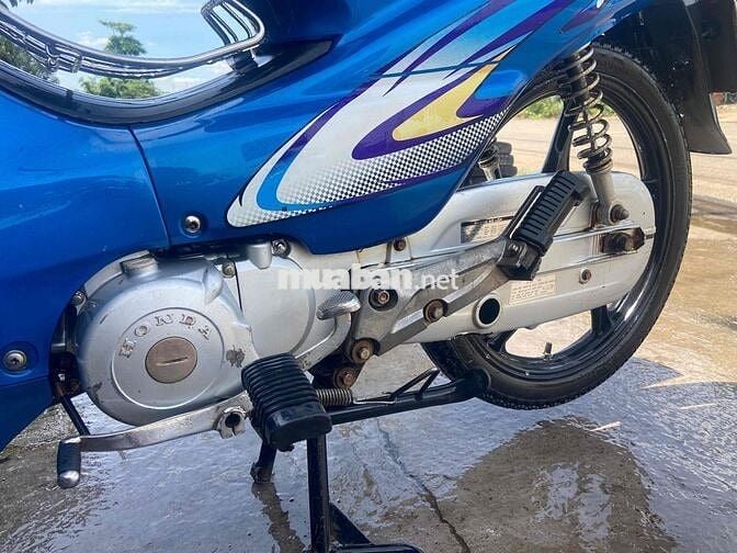 Honda Wave 2003 Chữ Cong Lốc Trắng Xe Khá Chạy nhe