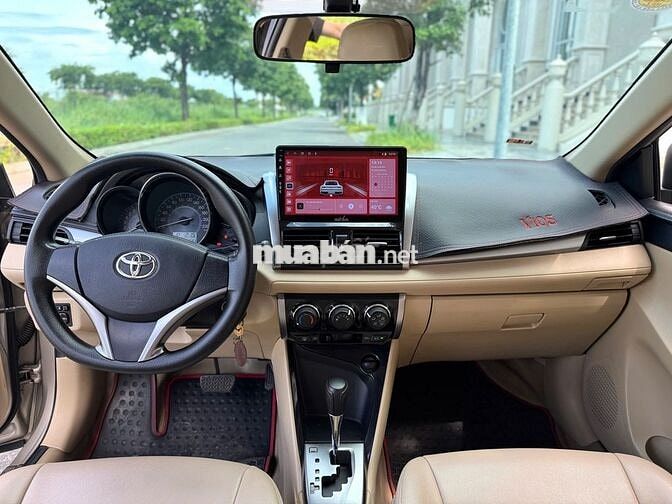 Toyota Vios E CVT 2016 Vàng Cát 100000 km