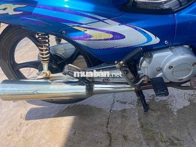 Honda Wave 2003 Chữ Cong Lốc Trắng Xe Khá Chạy nhe