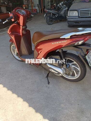 Honda Vision 2021 Cao Cấp màu Đỏ đẹp  keng 