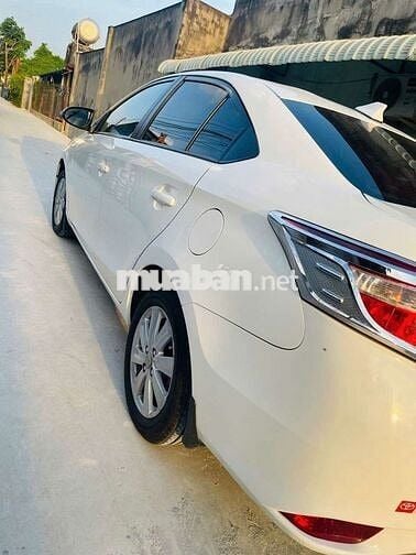 Toyota Vios E 2016 Số sàn Trắng 92.622 km