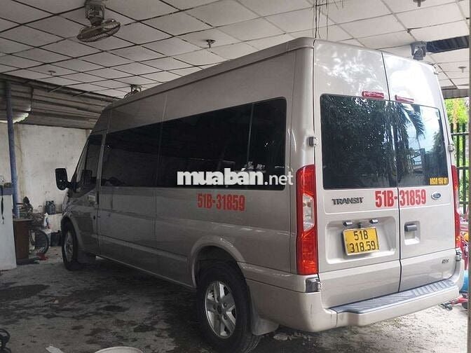 Ford Transit 2018 16 chỗ Vàng cát