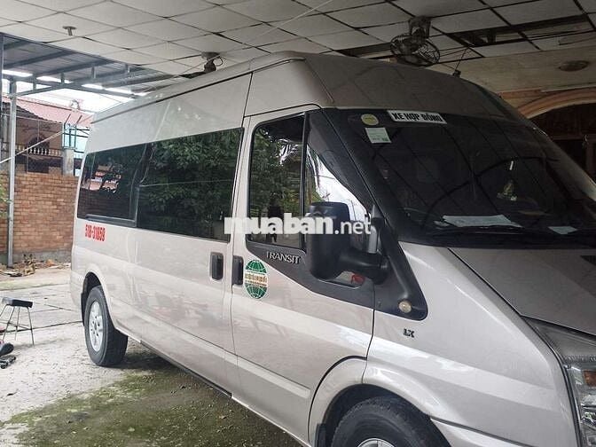 Ford Transit 2018 16 chỗ Vàng cát