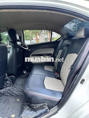 Mitsubishi Attrage 1.2 MT 2017 Trắng xe zin đẹp
