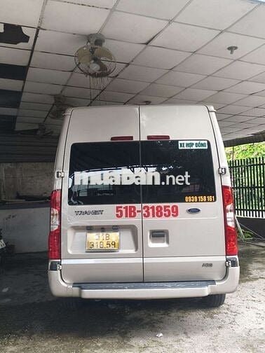 Ford Transit 2018 16 chỗ Vàng cát
