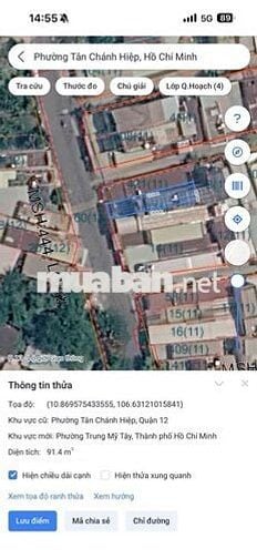 Chính chủ bán nhà Huỳnh Thị Hai, 91,4m², gara ô tô, đường 10m