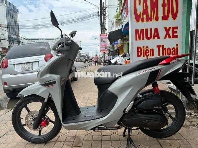 Honda Vision 2025 Bản Thể Thao Bánh Lớn Xám 4400