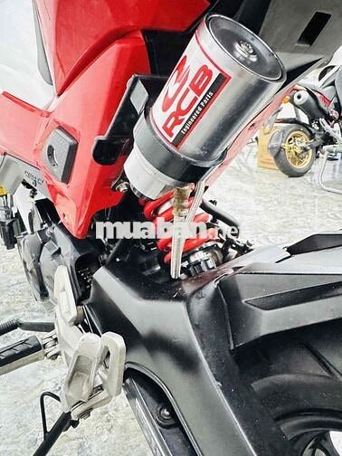 Honda MSX 125 Trắng, Đỏ Zin YSS bình dầu rời