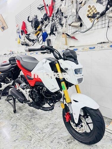 Honda MSX 125 Trắng, Đỏ Zin YSS bình dầu rời