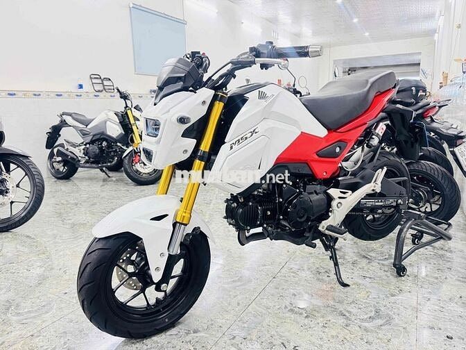 Honda MSX 125 Trắng, Đỏ Zin YSS bình dầu rời