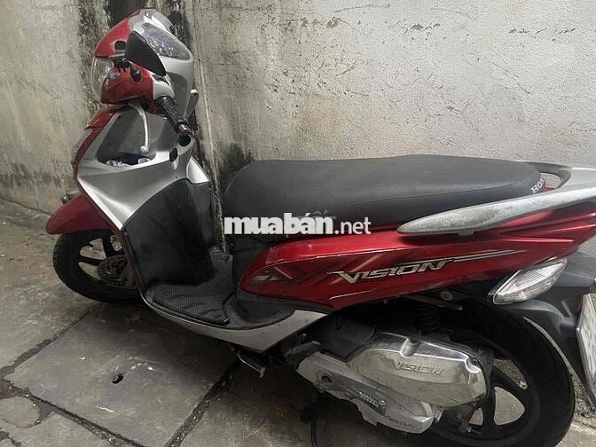 Honda Vision 2025 Cao Cấp màu Đỏ